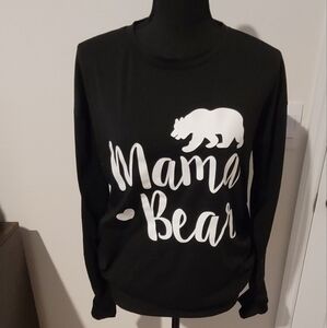 'Mama Bear' long-sleeved shirt